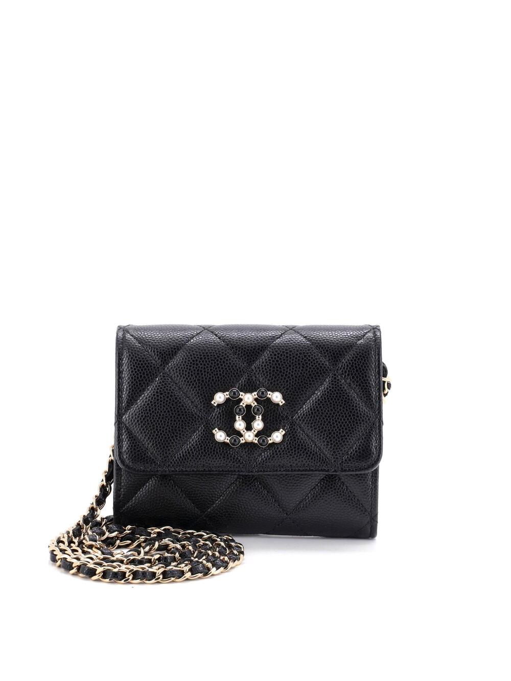Chanel Coco Candy Card Holder On Chain #337227C18B